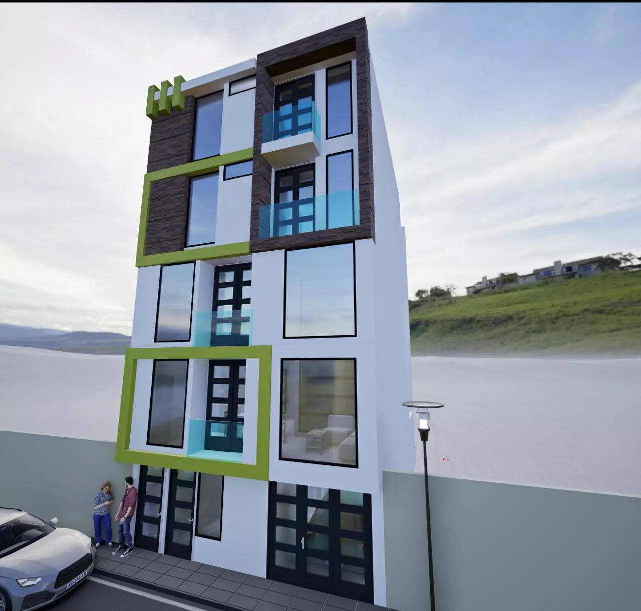 Fachada Edificio Shalom